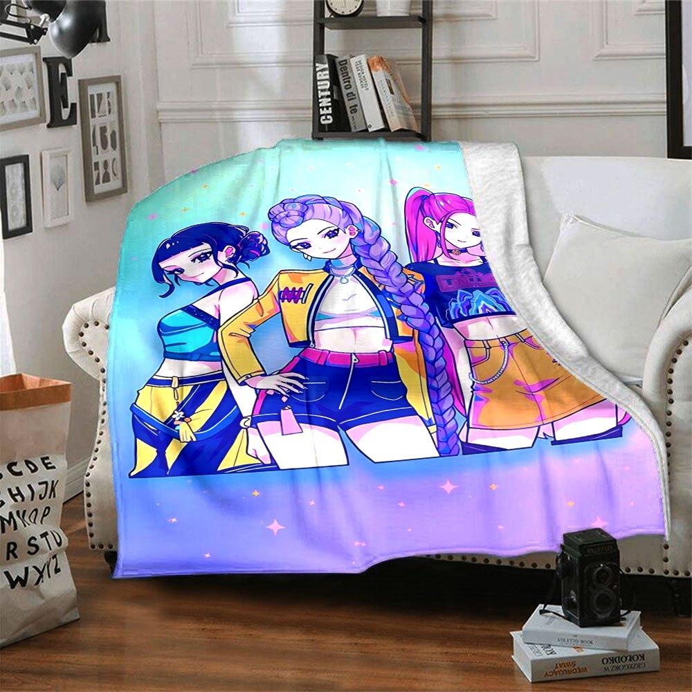1pc hunter x (17) Blanket Soft Warm Throw for Home, Office, Travel All Season Cozy Bedding Gift, Office Cozy AccessoryB1