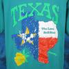 Винтаж 80-х футболка TEXAS THE LONE BULL STATE L/XL звезда ковбой одинарный шов