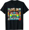Level Up Your Education Gaming Inspired Teacher Gamers T-Shirt