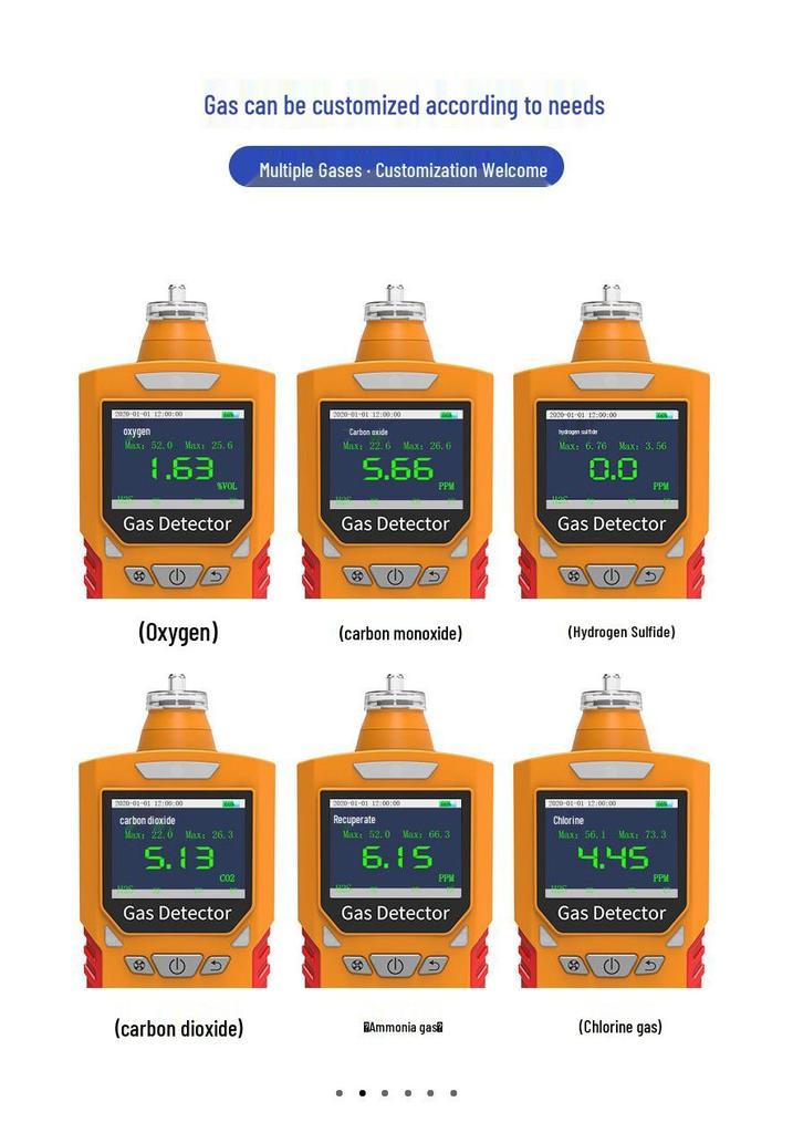 Hydrogen Cyanide Gas Detector ZY-456X: Suction-Type Leak Alarm for Mining & Electroplating.