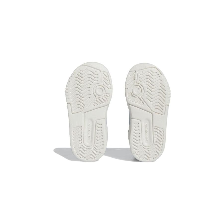 Adidas Оригинальные кроссовки Originals Drop Step из синтетической кожи, удобные, универсальные, нескользящие, средней высоты, для ходьбы, детские, сине-белые, IF5170