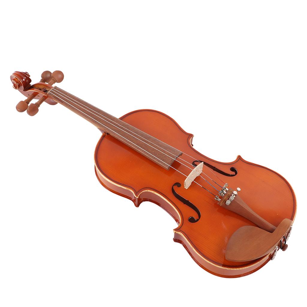 Набор для скрипки для начинающих из ели и ююбы для детей и взрослых со струнами для смычка, цвет канифоли