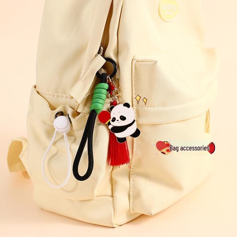 Модный брелок в виде панды: Милая подвеска в китайском стиле и креативное украшение для пары