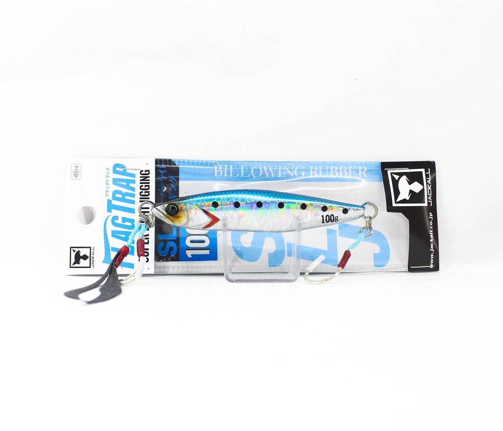 Jackall Metal Jig Flag Trap 100 Grams Iwashi (7855)