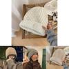 Beanie Elegant Winter For Women In Neutral Tones Made Of 100 Cotton Percent