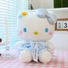 Hello Kitty Flower Plush Figure With Short Plush Fabric For Kid Playroom Decor