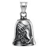 Motorcycle Luck Bell Praying Hand Guardian Luck Bell Good Luck Riding Bell Hanger Biker Bell 3D Luck Riding Bells For Men &