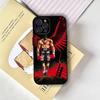 Чехол для телефона Бокс H-Hajime no lppo Для iPhone17,16,15,14,13,12,11 Plus,Pro Max,Мягкий черный чехол