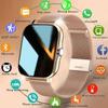 2026 Новые умные часы для мужчин и женщин Подарок для Xiaomi Полностью сенсорный экран Спортивные фитнес-часы BT-звонки Цифровые умные часы Наручные часы