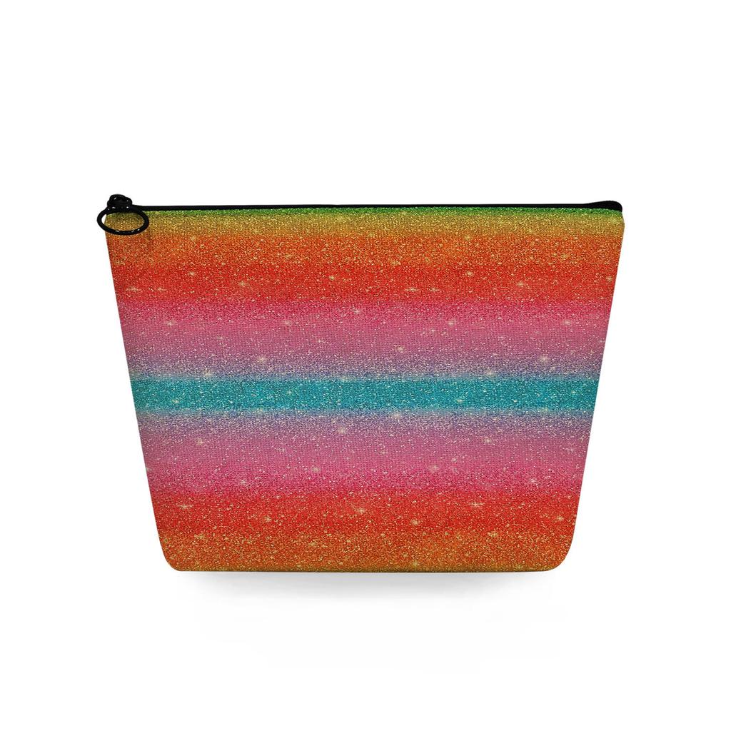 Женская косметичка с цветной текстурой, принтом, для организации туалетных принадлежностей, дорожный органайзер 6776