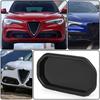 Front Grille ACC Forward Radar Cover Cap for 2017-2023 2024 Alfa Romeo Stelvio.