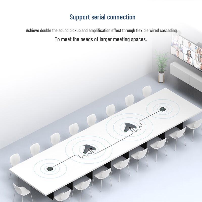 Hongshiduo Video Conference Omnidirectional Extension Microphone (CN version)