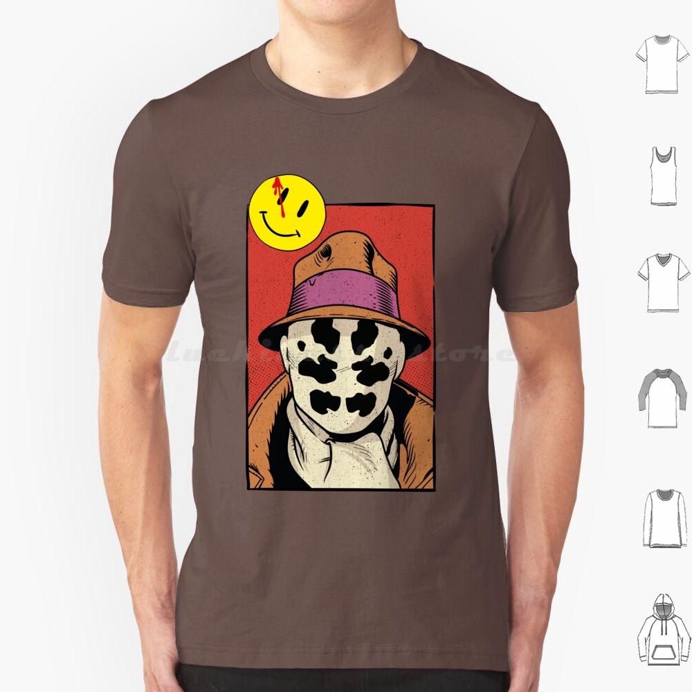 WatchmenRorschach T Shirt 6xl Cotton Cool Tee Rorschach Watchmen Comics Vintage Classic Retro Textured Comic Walter Joseph