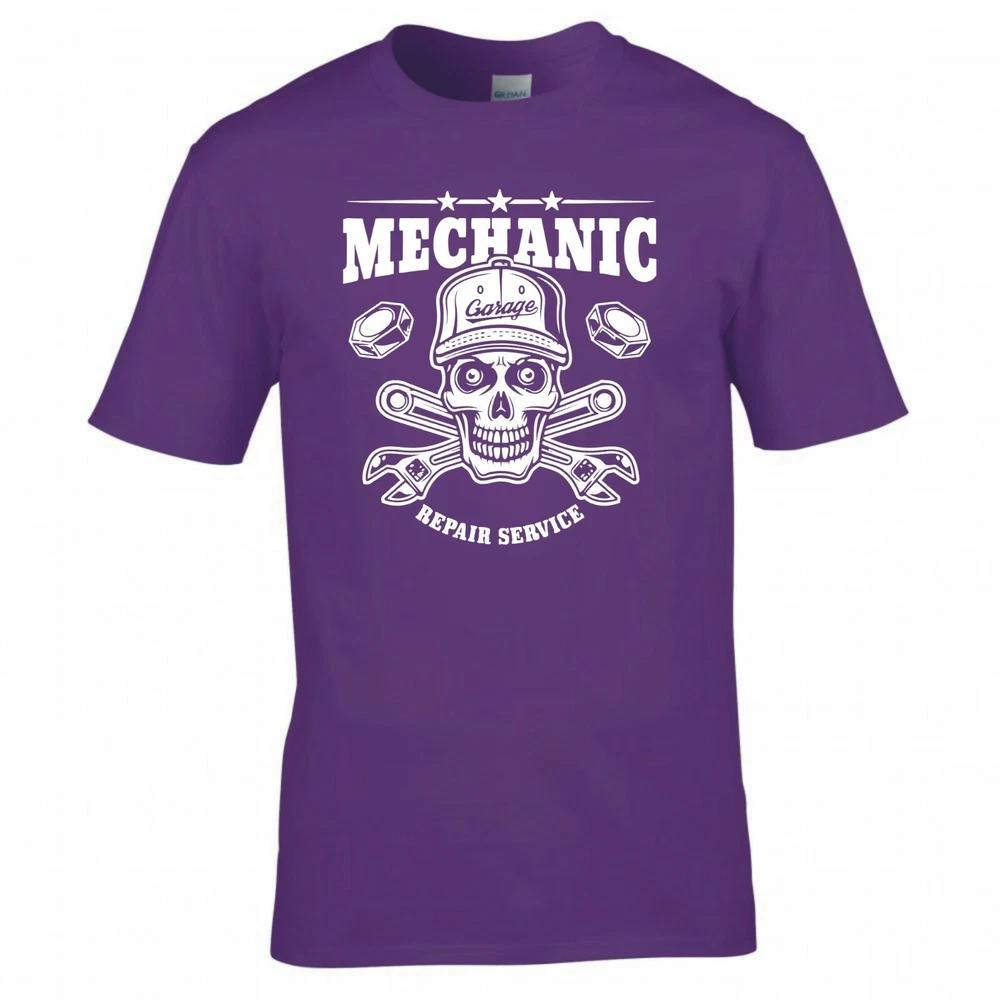 Mechanic Repair Service Skull Wrenches Tshirt