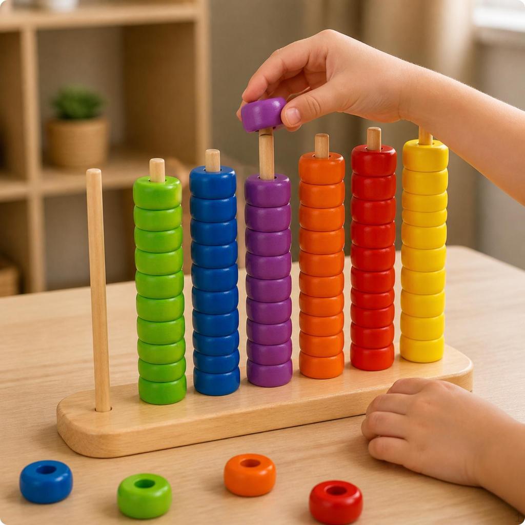 Игра-челлендж на подбор цвета | Игра-головоломка ColorStacking, Развитие мелкой моторики, для игр на вечеринке