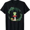 Cottagecore Aesthetic Kawaii Frog Goblincore Cute Mushroom T-Shirt