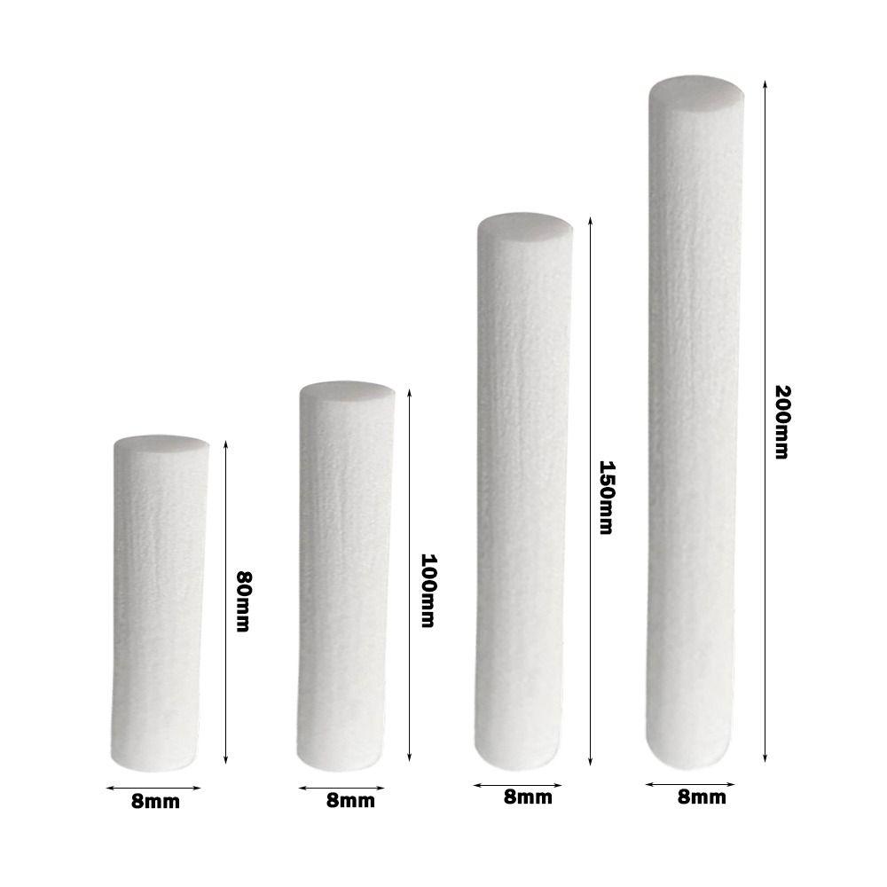 50PCS 8mm Size Filter Refill Sticks Sponge Stick Humidifier Filter Wicks Replacement Air Humidifier
