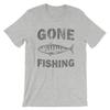 Gone Fishing T-Shirt. 100% Cotton Premium Tee NEW
