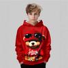 Осенние толстовки с 3D мультяшным принтом, модные, повседневные, спортивные, с длинным рукавом, детские, для мальчиков