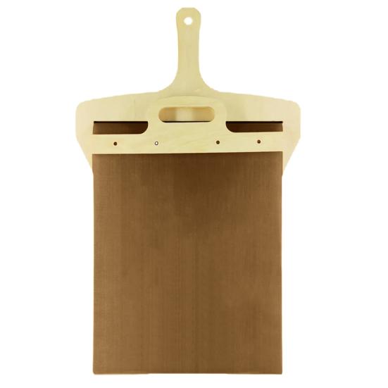 Sliding Pizza Peel with Hanging Hole Convenient Pizza Spatula Paddle Non-stick Pizza Shovel for Home Kitchen