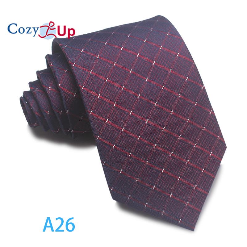 3,15 дюйма(8 см) Модный полосатый мужской галстук с узором пейсли в клетку для свадьбы