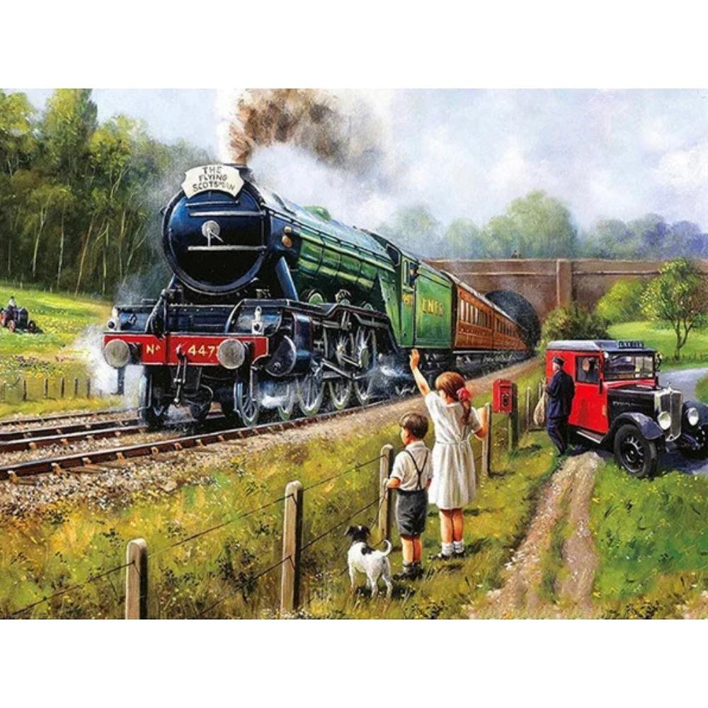 Алмазная живопись Art Full Drill Снежный дом Алмазная картина Ручная работа Снежный день Diy Алмазная мозаика Картина Украшение дома Рождественский подарок