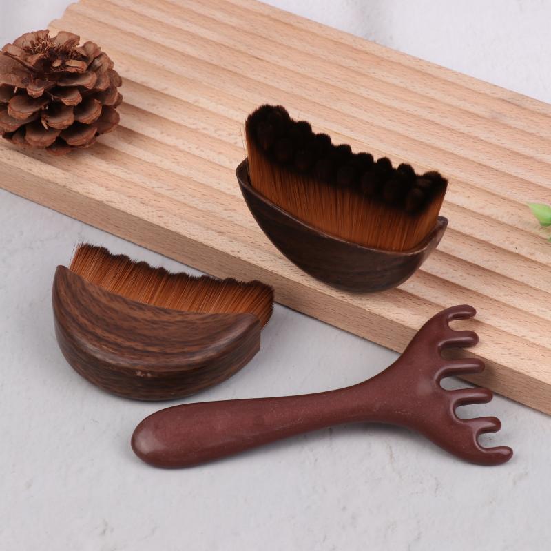 Лимфодренажная контурирующая щетка для лица – Инструмент для сухого массажа для лимфодренажа лица и скульптурирующего массажа