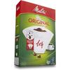 Melitta Filter Paper, 4-8 Cups, Original FSC? Mix, 1x4, Natural White, 80 Sheets, PO-148W