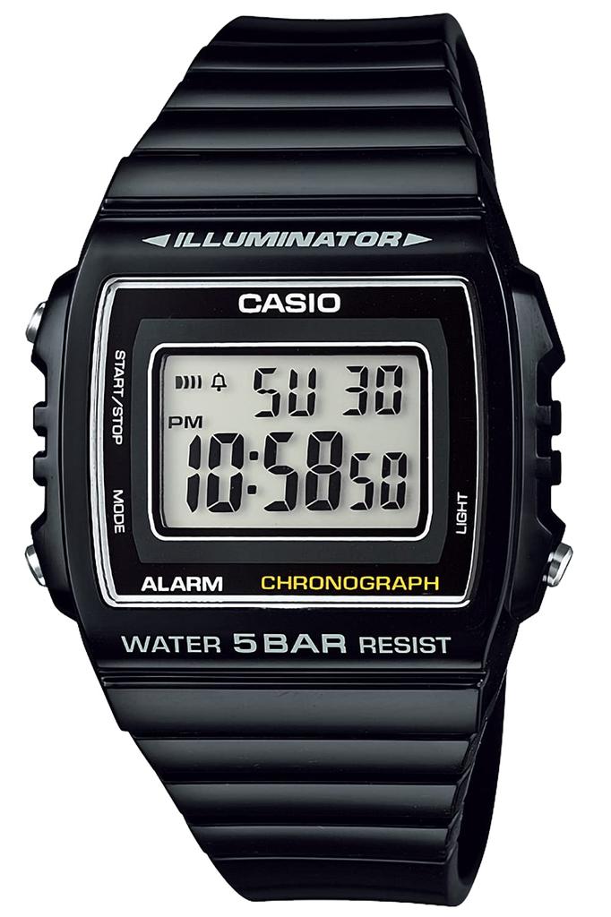Watch Casio Collection Black [Casio] W-215H-1AJH Men's
