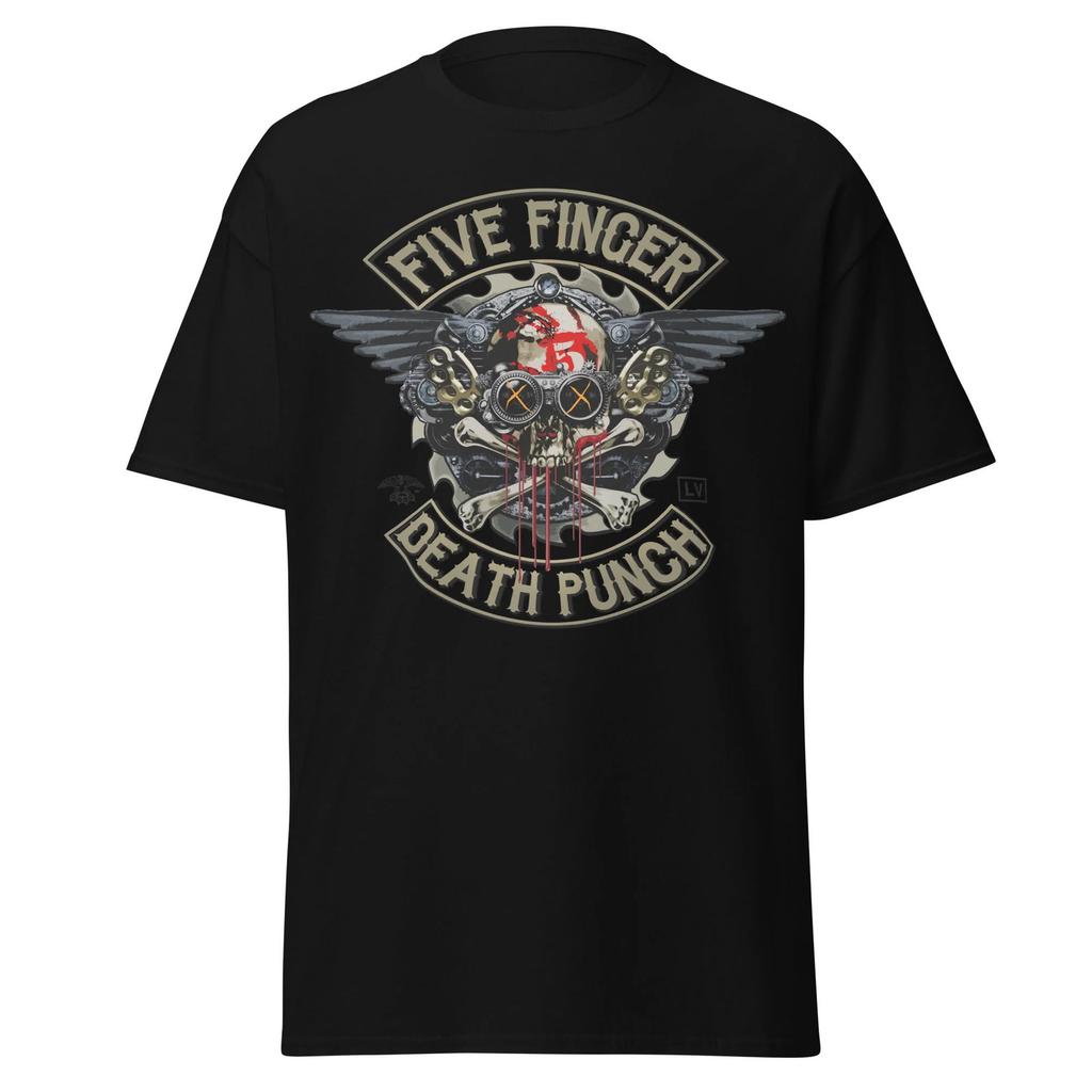 Five Finger Death Punch - Футболка с принтом Crossbones Jumbo