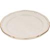 Aito Seisakusho Small Dishwasher Mino Made In 111133 "Stitch" Plate, Approx. 12cm, Ivory/White, Safe, Ware, Japan,