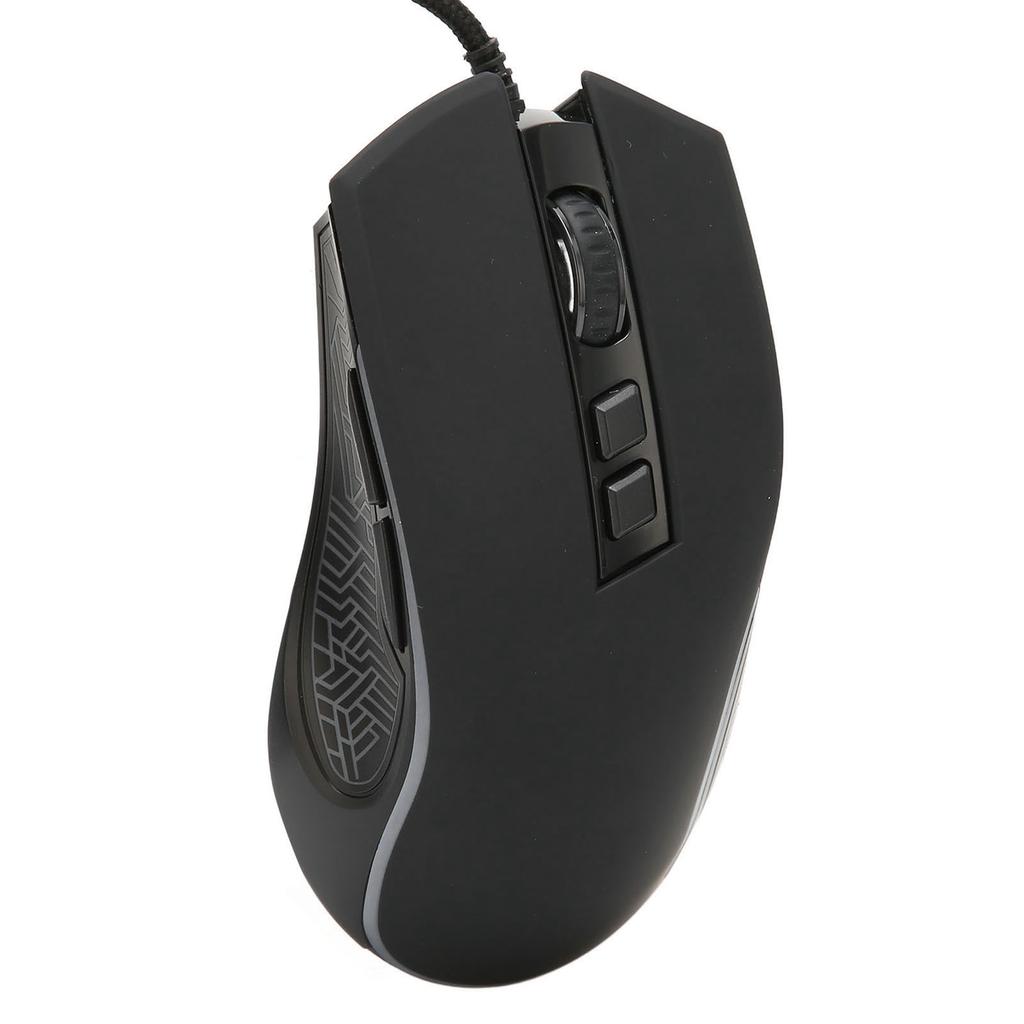 Игровая мышь USB2.0 4 регулируемых DPI RGB-подсветка Эргономичный дизайн Оптический сенсор Мышь для ноутбука для игр Офис Дом