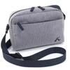 Chambray Fabric Crossbody Shoulder Bag Dark Blue 10101 R-0754 Women's [Navy]