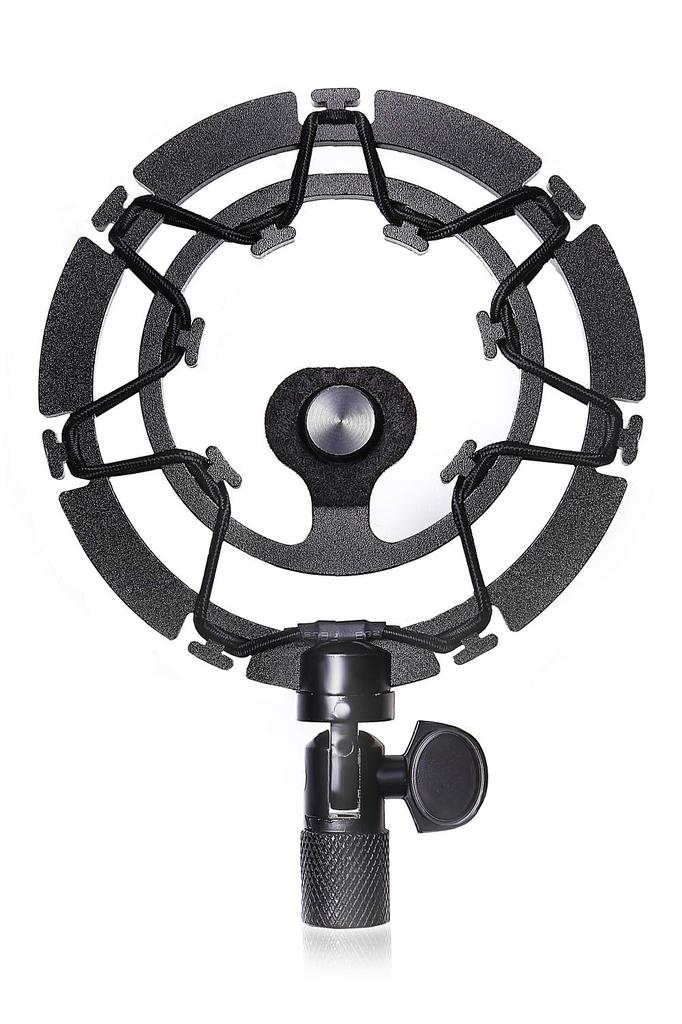 Auphonix Shock Mount for Blue Yeti and Snowball Microphones, Black