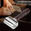Size M 60mm Leather Roller Tool DIY Leathercraft Burnishing Wheel Leather Edge Pressing Tool