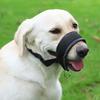 Dog Muzzle Adjustable Loop Nylon Mouth Guard Breathable Anti Barking Biting Chewing Muzzle with Reflective Straps for Small Medium Large Dog