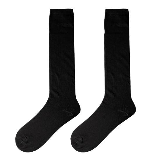 1 Pair Women Winter Socks Compression Yoga Socks Knee Length Long-tube High Elasticity Wrapping Anti-slip Floor Socks Comfort Warmth Stockings