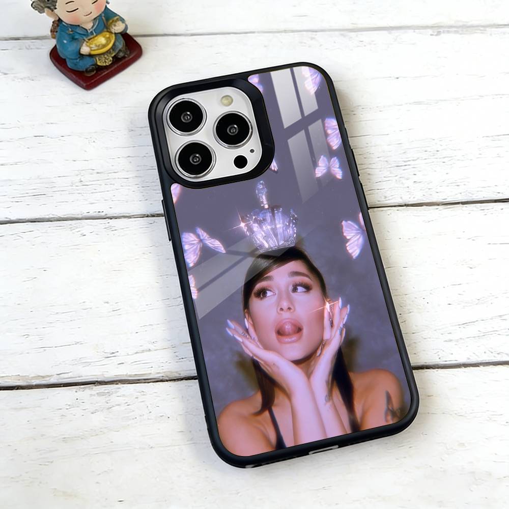 Чехол для телефона Ariana Grande для iPhone17,16,15,14,13,12,11 Plus,Pro Магнитный Для Magsafe Беспроводной Зарядки
