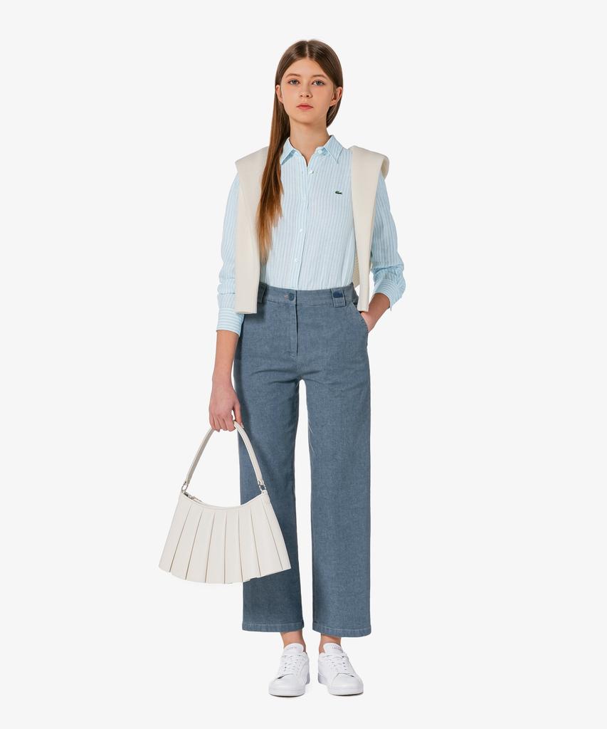 LACOSTE Женские Прямые Летние Брюки Hf020E-56G Rne