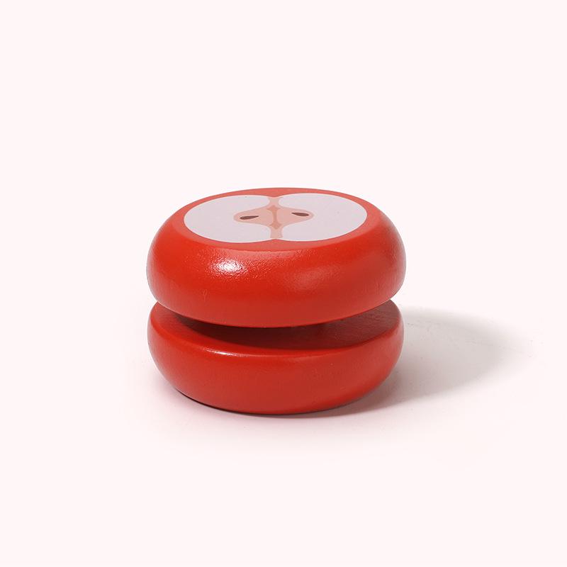 Детское деревянное йо-йо в виде милого животного - развивающая и ностальгическая игрушка в подарок для детского сада