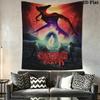 Massacre Hawkins Lab Tapestry Background Cloth Fashion Print Work Of Art Atmospheric Background Cloth Wall Covering Decoration