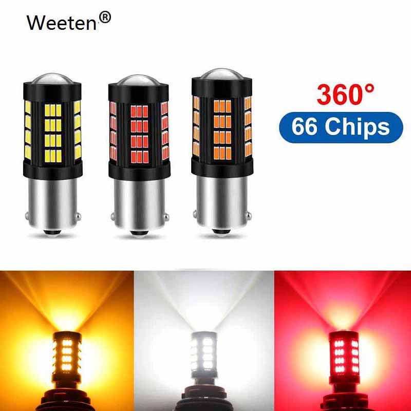 1156 BA15S BAU15S PY21W P21W LED P21 LED Bulb 1157 Bay15d P21/5W LED Auto Signal Lamp Brake Reverse Car Light