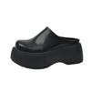 Spring Flats Platform Mules Shoes Women Slingback Slippers Shoes 2024 Designer Fad Sandals New Casual Walking Flip Flops Female