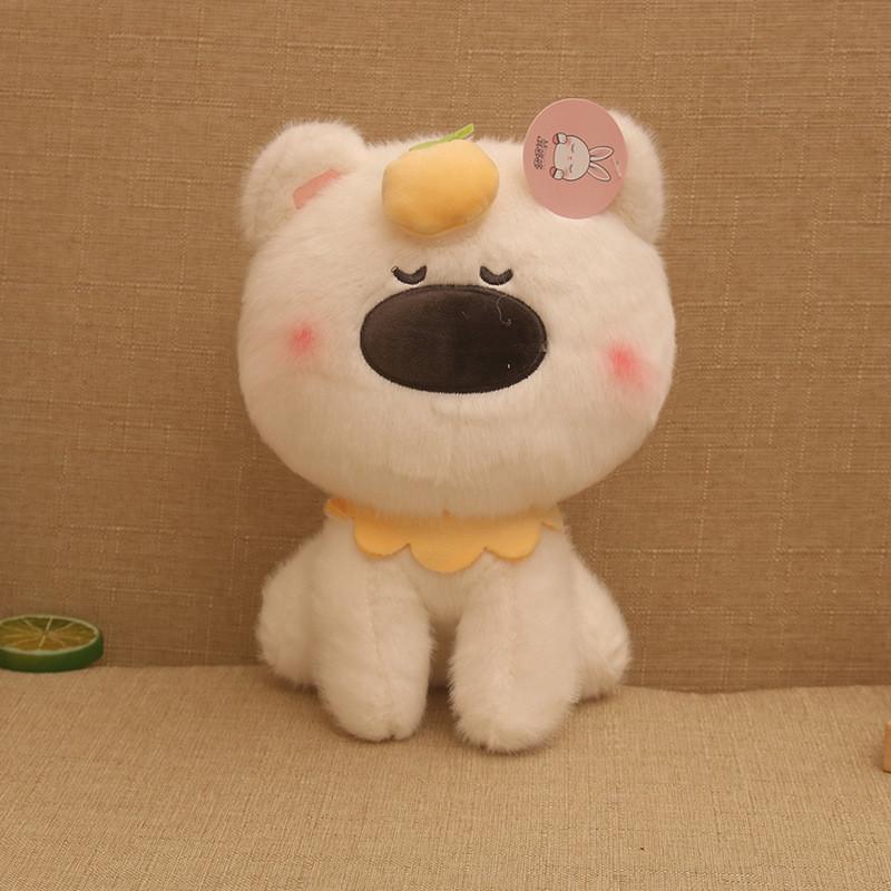 Nose Big Fruit Dog Plush Toys Cute Cartoon Girl Holiday Wedding Gifts Dolls