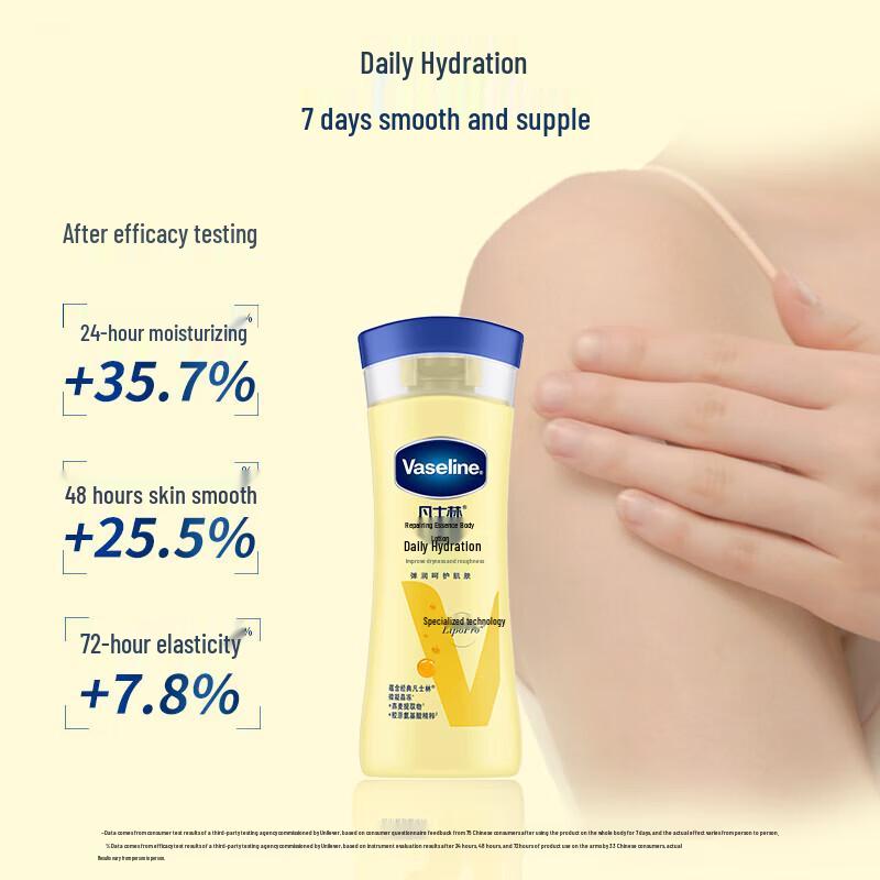 Dove Deeply Nourishing Body Wash and Vaseline Oat Body Lotion Set