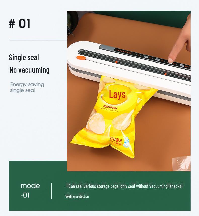 Компактный автоматический вакуумный упаковщик для консервирования продуктов питания