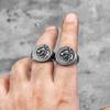 Кольца мужские Viking Wizard Wolf Paw из нержавеющей стали в стиле панк-хип-хоп, уникальные, модные, для мужчин, байкеров, ювелирные изделия, креативный подарок