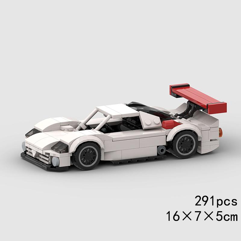 MOC Car Super Race City Speed ​​Sport Pickup Vehicle Model Building Blocks Rally Supercar Racing Bricks Christmas Gift Technical