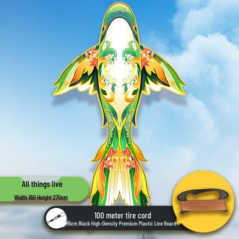 Traditional Chinese Goldfish Koi Whale Kite