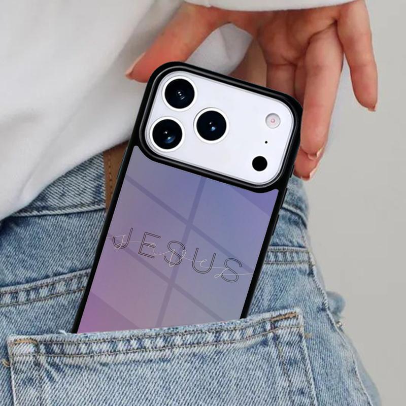 Чехол для телефона 'Любовь Иисуса к Богу' для iPhone 16e 15 14 13 12 17 Pro Max Plus Air 17pro Cover Coque